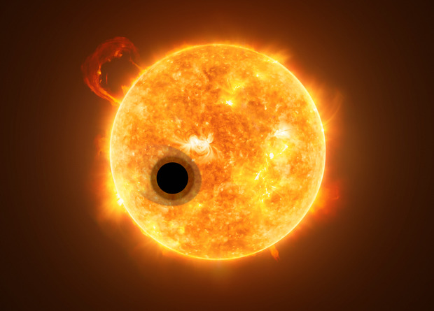 The swollen super-neptune did not fit into the theory of exoplanet formation